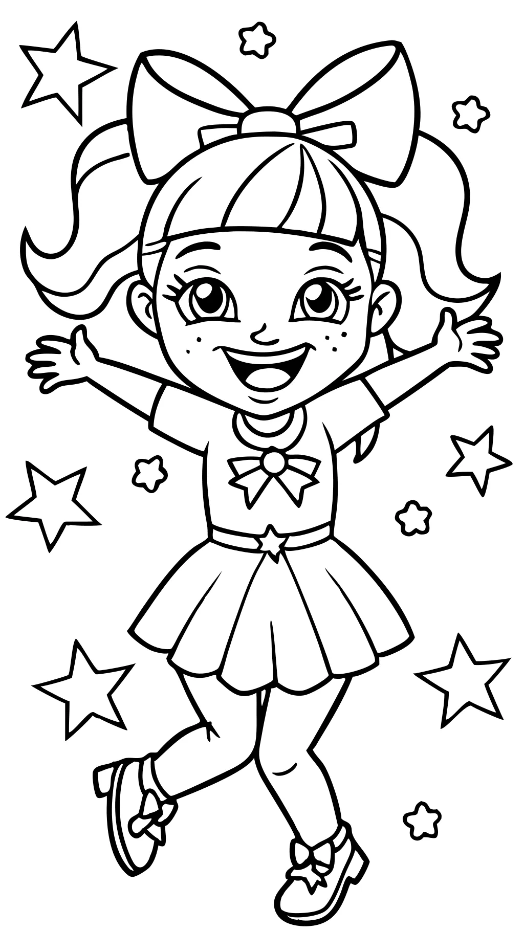 coloriages de JoJo Siwa